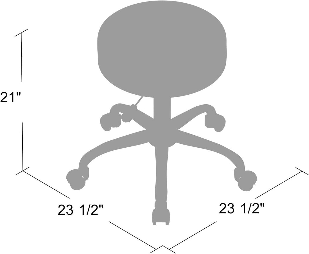 Beige Adjustable Medical Spa Rolling Stool