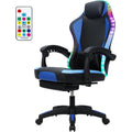 Black Reclining High‑Back Racing Gaming Chair