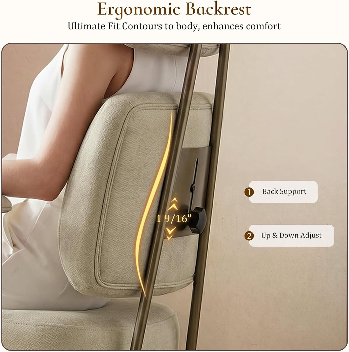 White High‑Back Microfiber Suede Office Chair