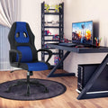 Black High‑Back Leather Racing Gaming Chair